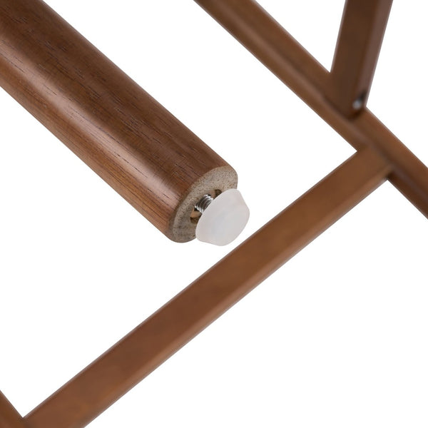 English Elm 26'' Rubberwood Fabric Counterstool Set Padded Backrest Kitchen Island Seating Beige N780P394271B