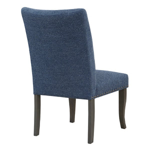 OSP Home Furnishings Hamilton Dining Chair  - Set of 2 Atlantic