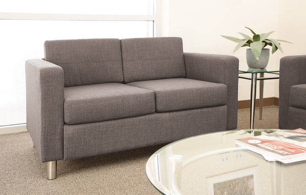 OSP Home Furnishings Pacific LoveSeat Cement