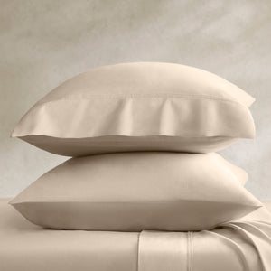 JLA Home Harbor House - Sateen Pillowcase Set crafted from Egyptian cotton 400TC for hotel-quality softness, breathable luxury Linen HHD21-1950