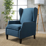 Christopher Knight Home® - Noble House - Wescott Contemporary Fabric Wingback Pushback Recliner