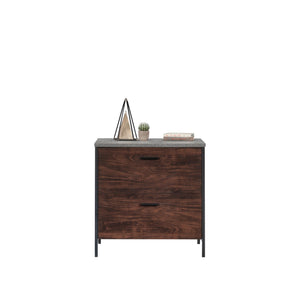 English Elm Lateral File - Dark Walnut Storage Solution With Modern Design For Home & Office Organization B356P354431