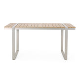 Christopher Knight Home® - Noble House - Cibola Outdoor Aluminum Dining Table