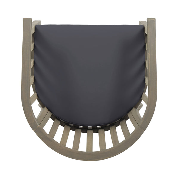 English Elm Christopher Knight Home® - Outdoor Wooden Dining Chairs Set of 2 with Water-Resistant Cream Cushions, Handcrafted Acacia Frames, Durable Outdoor Style Grey 65491.00GRY