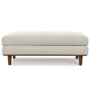 English Elm Morrison Large Rectangular Ottoman - Eco-Friendly, Stylish Centerpiece For Modern Living Rooms & Comfort B136P364271