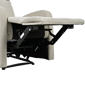 English Elm Christopher Knight Home® - Modern Recliner Plush Manual Recliner Chair with Ergonomic Support, 3-Position Backrest, Durable Fabric Comfort Wheat N763P256491A