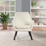 OSP Home Furnishings Della Mid-Century Chair Linen