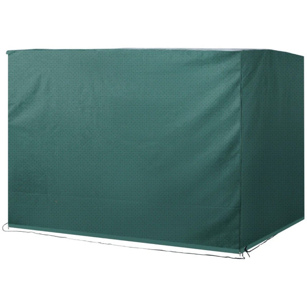 English Elm Outdoor Patio Swing Cover Heavy Duty Polyethylene Uv Resistant Three Seater Protection T3971P443163