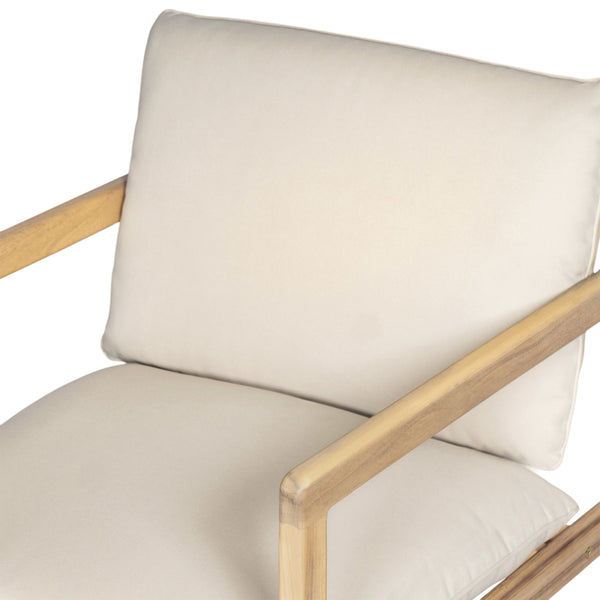 English Elm Christopher Knight Home® - Outdoor 29" Seat Height Aluminum Barstools with Rope Scallop Backrest, Rust-Resistant Patio Set Light Teak N772P247684L