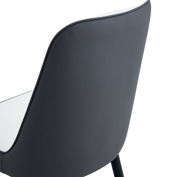 English Elm Table Set With Elegant Round White Marble Top, Gold Legs, And Soft Dining Chairs For Stylish Spaces W1151S01135-GIGA