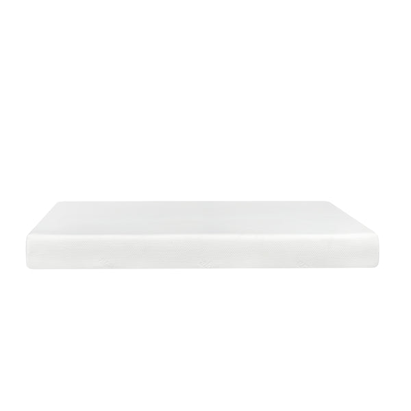 English Elm Twin-XL Plush 8" Gel Memory Foam Mattress in a Box — Aloe-Infused Jacquard Cover, Cooling Supportive Comfort B2741P287505