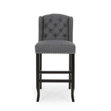 Christopher Knight Home® - Noble House - Foxwood Wingback Barstool - Set of 2