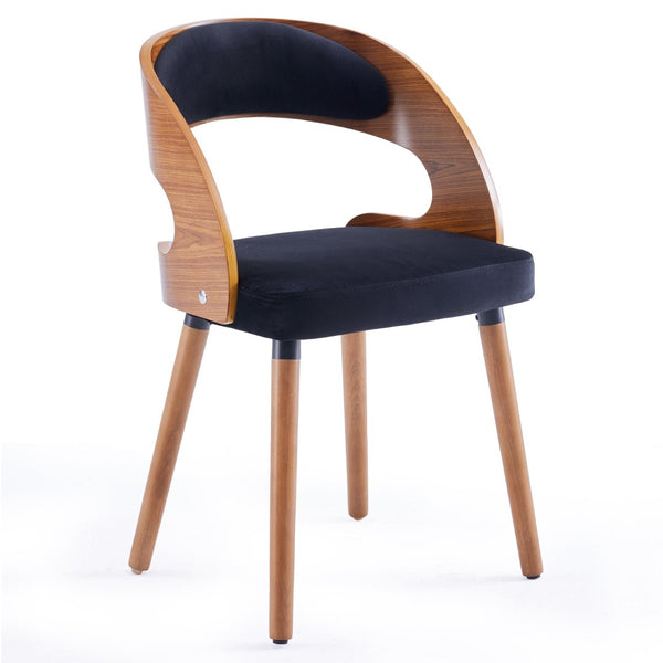 English Elm Swivel Counter Stools Set of 2 Rattan Back Pu Seat Mid Century Wood Frame Kitchen Black T3623P433537