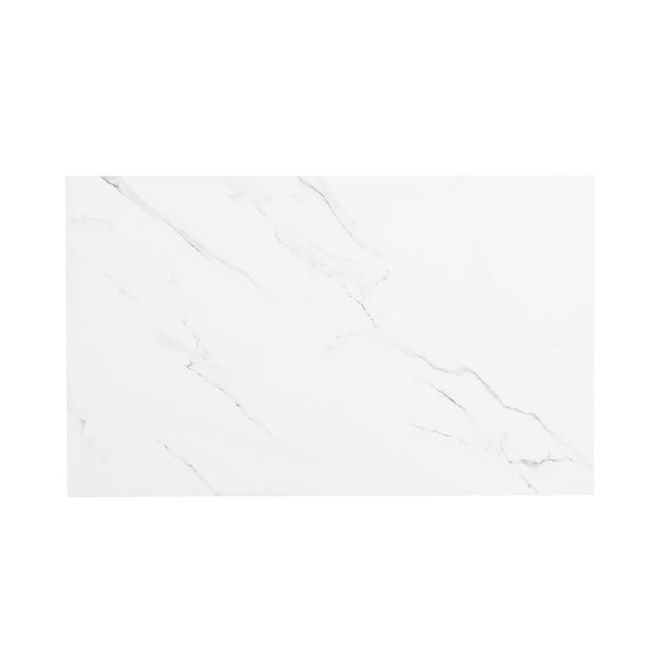 English Elm Topmax 83.7" Modern Tall Kitchen Pantry With Faux Marble Top & Adjustable Storage N717P221575K-GIGA