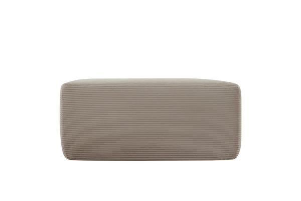 English Elm 373-001/Ottoman//Camel/Corduroy - Versatile Soft Ottoman For Seating, Footrest, Or Low Table Use W3975P391675