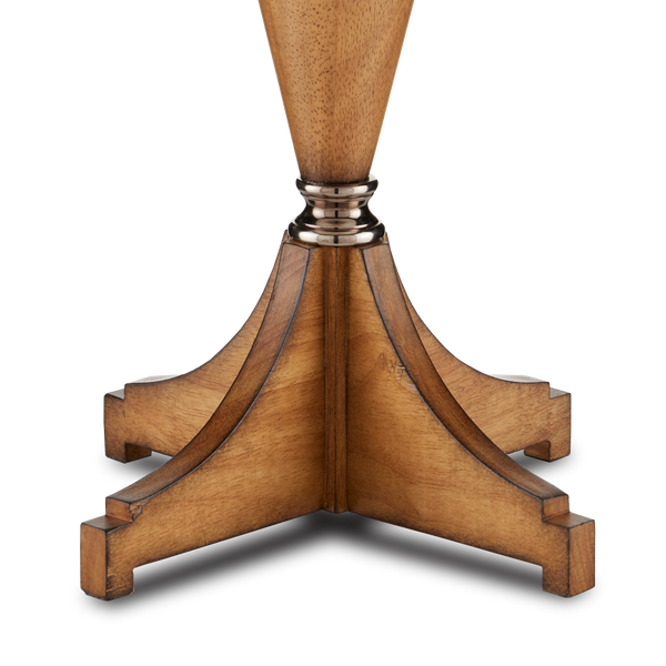 Hastings Table Lamp - Elegant Teardrop Design with Whitewashed Finish and Steel Accents for Glamour