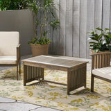 Christopher Knight Home® - Noble House - Casa Outdoor Acacia Wood Coffee Table