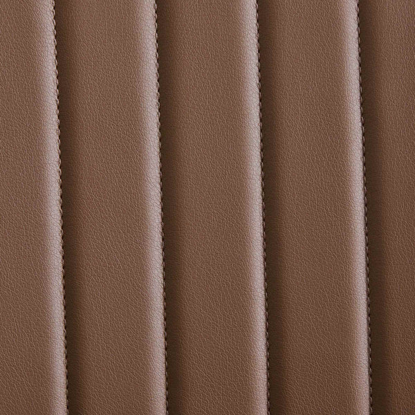 English Elm Dining Chairs Mid Century Modern Set of 2 Walnut Bentwood Back PU Upholstered Seats Ergonomic Design, Stable Metal Legs Brown W1143P379860