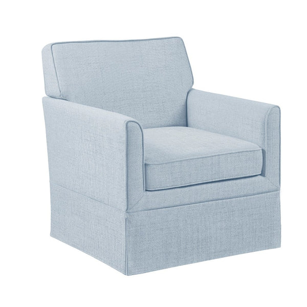 English Elm Slipcover Accent Armchair Tailored Track Arm Design for Living Room or Reading Nook B035P265950