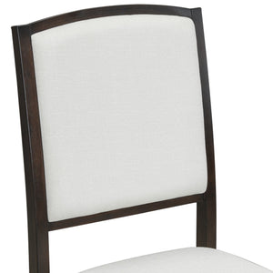 English Elm TOPMAX Solid Wood Extendable Round Dining Set for Small Spaces with 16" Removable Leaf and Cushioned Chairs Beige,Espresso SP000091AAP