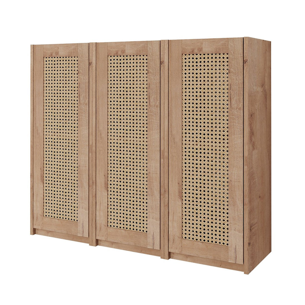 English Elm 36" Bathroom Side Cabinet - Modern Wall-Mounted Design With Soft-Close Doors For Organized Storage W999S00339