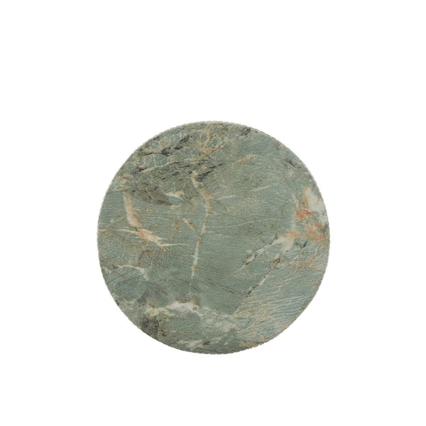 English Elm Mgo Marble Effect Green Pedestal Plant Stand Sculptural Column for Indoor Outdoor N772P284564G