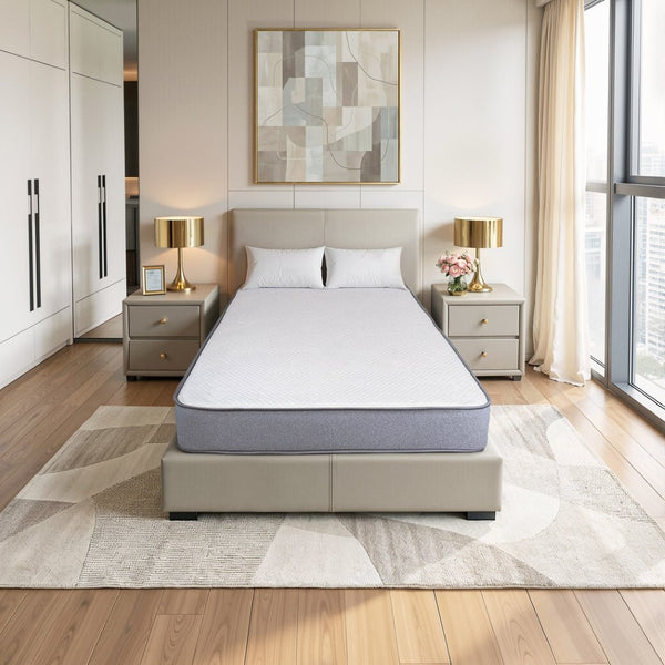 English Elm Stratus Gel Memory Foam Queen Mattress Medium Firm Cooling Pressure Relief Sleep B062P469776