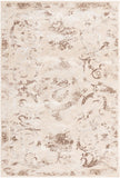 Unique Loom Finsbury Diana Machine Made Botanical Rug Beige, Ivory/Light Brown 5' 3" x 8' 0"