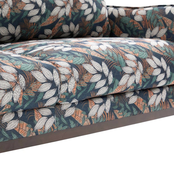 English Elm Modern Chenille Loveseat with Pocket Spring Cushions and Rubberwood Legs for Living Room Green N763P347228F