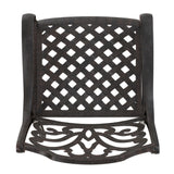 Christopher Knight Home® - Noble House - Alfresco Outdoor Bronze Cast Aluminum Dining Chairs (Set Of 2)