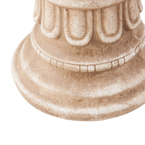 English Elm Handcrafted Mgo Column Pedestal Classical Architectural Accent for Living Rooms N772P389437G