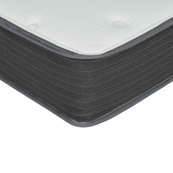English Elm 8 Hybrid Queen Mattress with 7.1in Pocket Coils, Gel Memory Foam Cooling, Soft Euro Top, Rolled Boxed B011P217869
