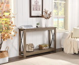 English Elm Wallace & Bay - Wallace & Bay  Grant Tan Sofa Table