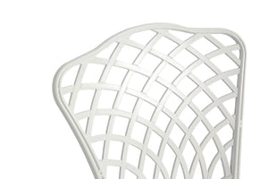 English Elm Bistro Set 3-Piece Rustproof Aluminum Furniture With Cushions – Elegant Patio & Garden Style W640P251293