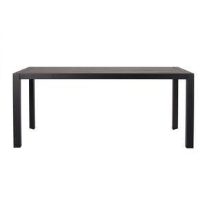 English Elm Christopher Knight Home® - 7 Expandable Outdoor Dining Set with Acacia Table & Stackable Chairs, Durable Metal Frame, Patio Black,Green N768P192555G_6_74381.00