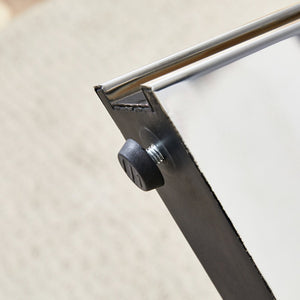 English Elm 63"x31.5x30" Black Marble Sintered Stone Dining Table with Stainless Steel Butterfly Legs, Scratch-Resistant Elegance W1151S01897