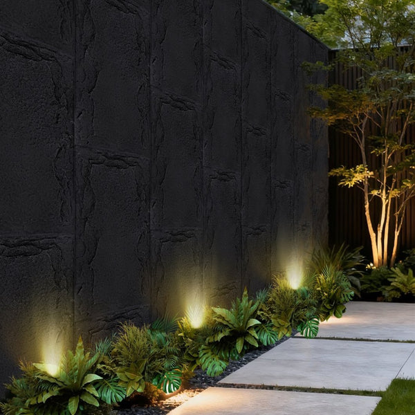 English Elm 3d Faux Stone Pu Wainscoting Panels Lightweight Waterproof Interior Accent Wall Set Antique Black W347P478074