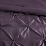 Madison Park Laurel Transitional 7 Piece Tufted Comforter Set MP10-659 Plum