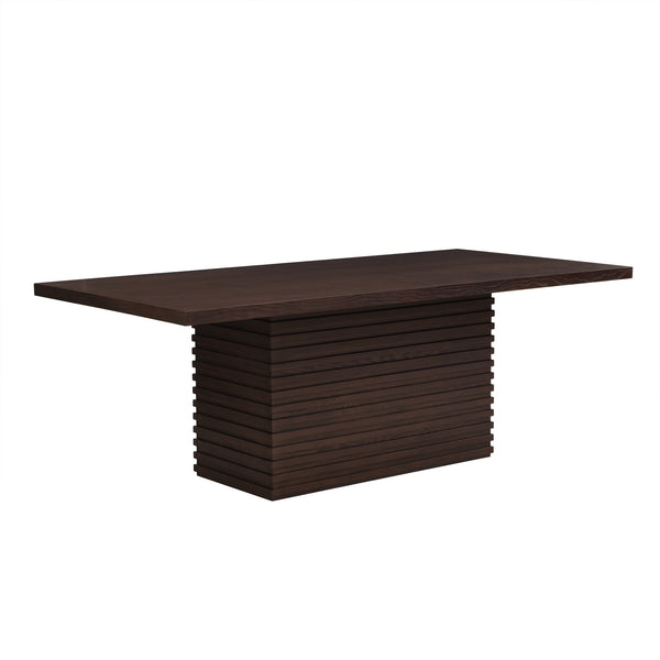 English Elm Christopher Knight Home® - Coad 84-Inch Espresso Dining Table - Elegant Rectangular Design For 6-8, Versatile Use & Easy Care N771P347115O_N771P347116O