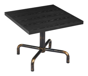 Neum Bistro Table Black 110019 Zuo Modern