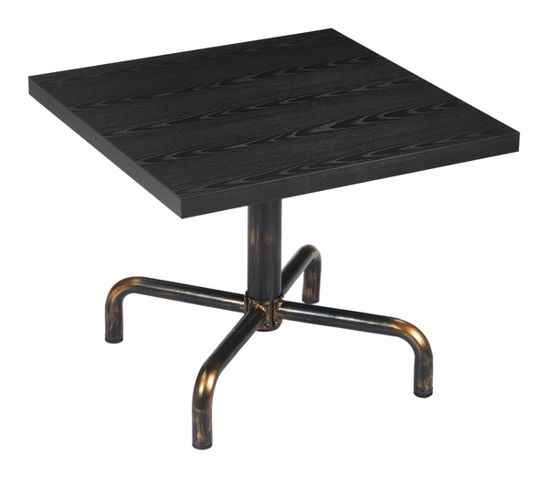 Neum Bistro Table Black 110019 Zuo Modern