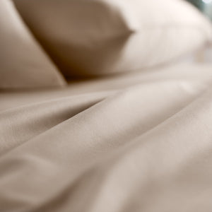 English Elm Linenspa 600Tc Cotton Blend Pillowcase Set In Sand – Soft, Durable, And Machine Washable King Size B350P394824