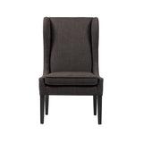 Madison Park Garbo Modern/Contemporary Captains Dining Chair FPF20-0281 Charcoal