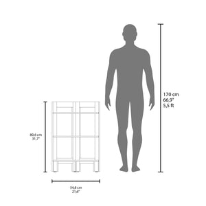 English Elm Gisela Modern Corner Shelf Three-Tier Space-Saving Display Unit for Books Decor and Storage White 34.2 L x 16.9 W x 2.8 H B128P237170