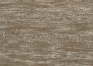 English Elm Traditional Linen Upholstered Dining Bench Oak Veneer Legs Nailhead Trim Neutral Gray B011P439069