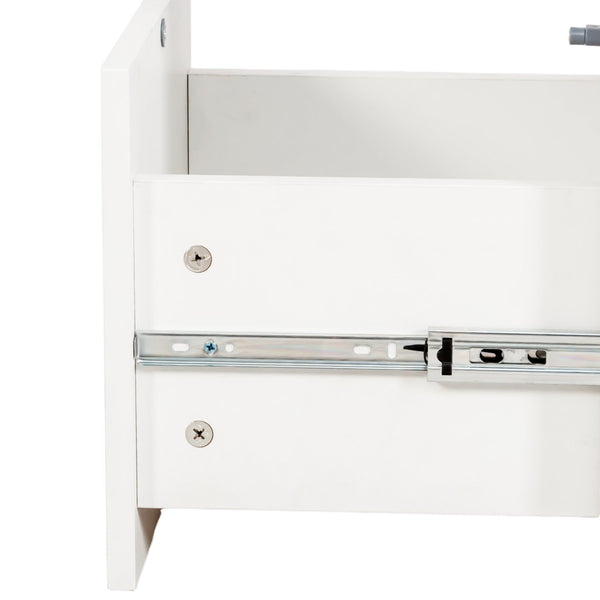 English Elm White Sideboard Storage Cabinet – Modern Multi-Functional Design With Glass Doors & Versatile Shelving W331P298183-GIGA