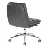 OSP Home Furnishings Legacy Office Chair Pewter