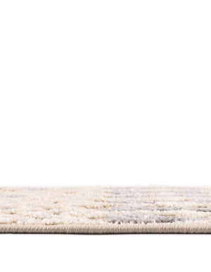 Unique Loom Arlo Lenny Machine Made Tribal Rug Sandy Beige, Beige/Gray 7' 10" x 7' 10"