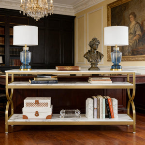 English Elm Modern Farmhouse Console Table Slim Wood Grain Entryway Sofa Accent Piece T3971P453219