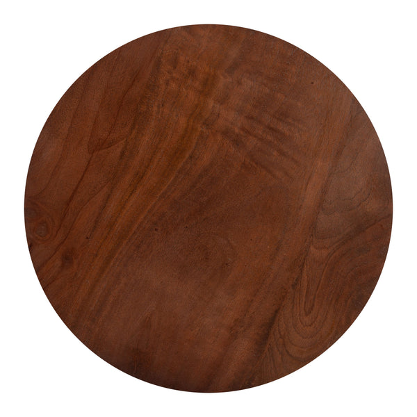 Zuo Modern Stuk Side Table In Brown & White – Modern Marble & Wood Design For Stylish Living Spaces & Decor Brown Natural Marble,Mango Wood,Iron 110673-zuo-modern